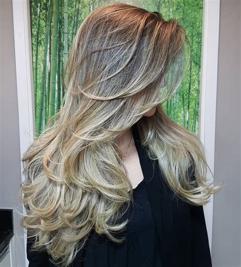 long hair with lots of layers|long layers blonde hair.